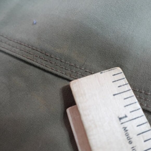 Prana Brion Pants 32 x 32 Green Gray Solid Chino Straight - Picture 11 of 12